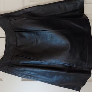 Women's WHBM leather skirt size 4